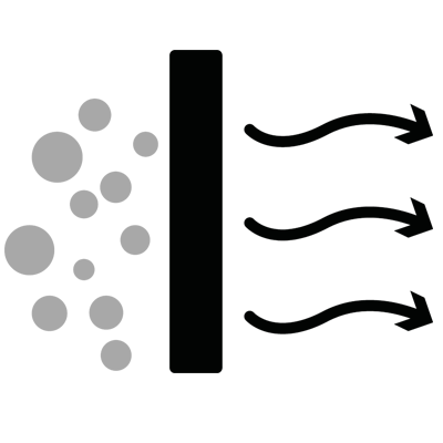 안정적인 집진 성능